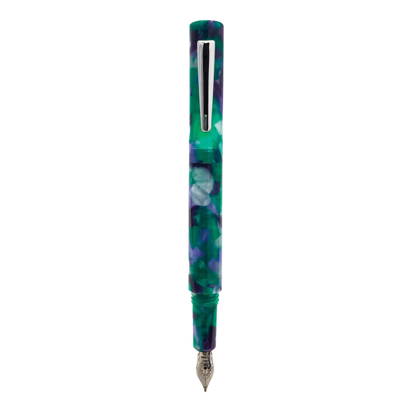Monteverde MVP Fountain Pen - Green Abstracts CT - penpencilink