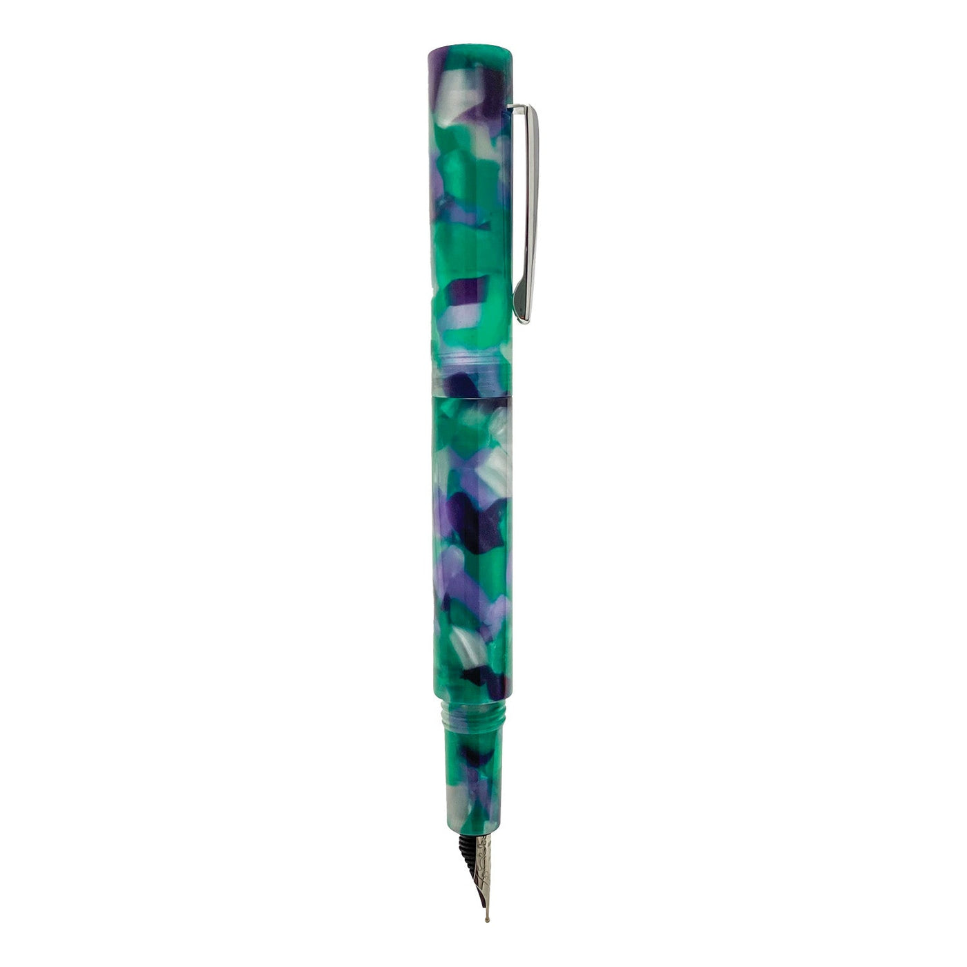 Monteverde MVP Fountain Pen - Green Abstracts CT - penpencilink