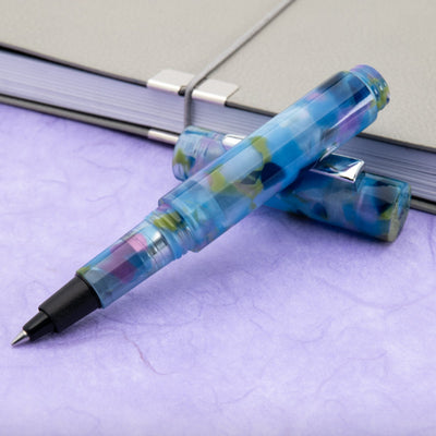 Monteverde MVP Ink Ball Pen - Blue Squares CT - penpencilink