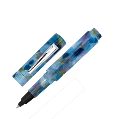 Monteverde MVP Ink Ball Pen - Blue Squares CT - penpencilink