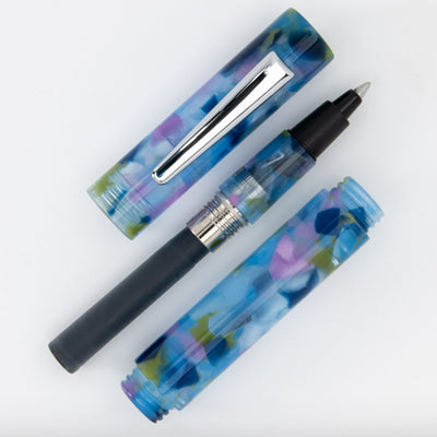 Monteverde MVP Ink Ball Pen - Blue Squares CT - penpencilink