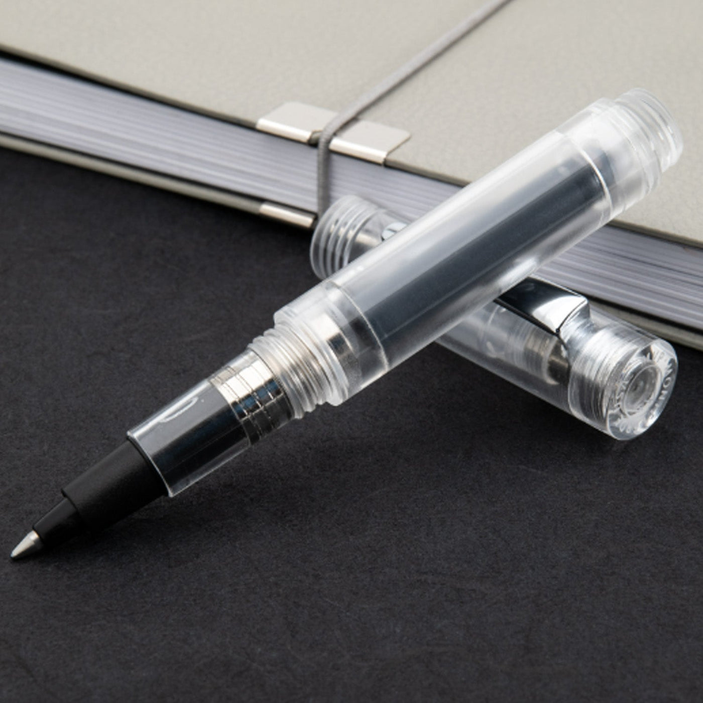Monteverde MVP Ink Ball Pen - Diamond Clear CT - penpencilink