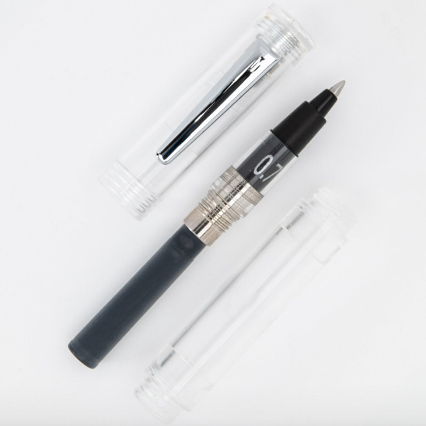 Monteverde MVP Ink Ball Pen - Diamond Clear CT - penpencilink