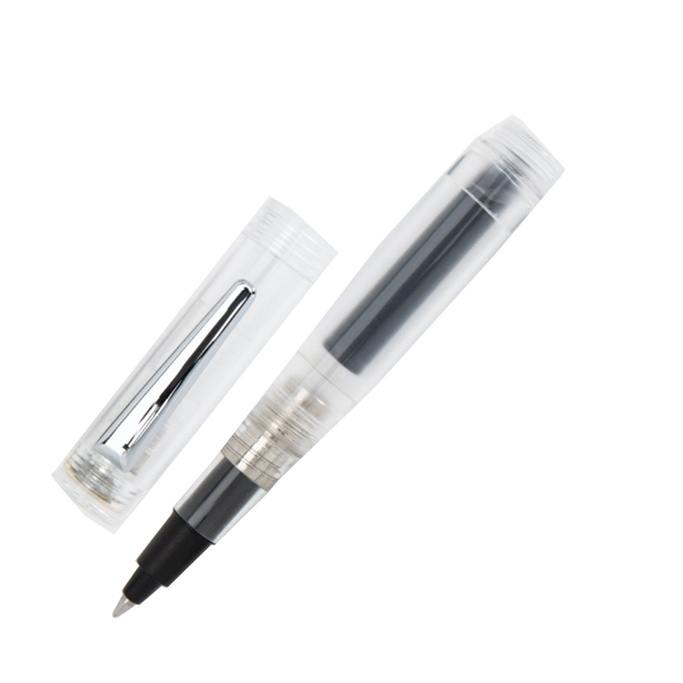 Monteverde MVP Ink Ball Pen - Diamond Clear CT - penpencilink