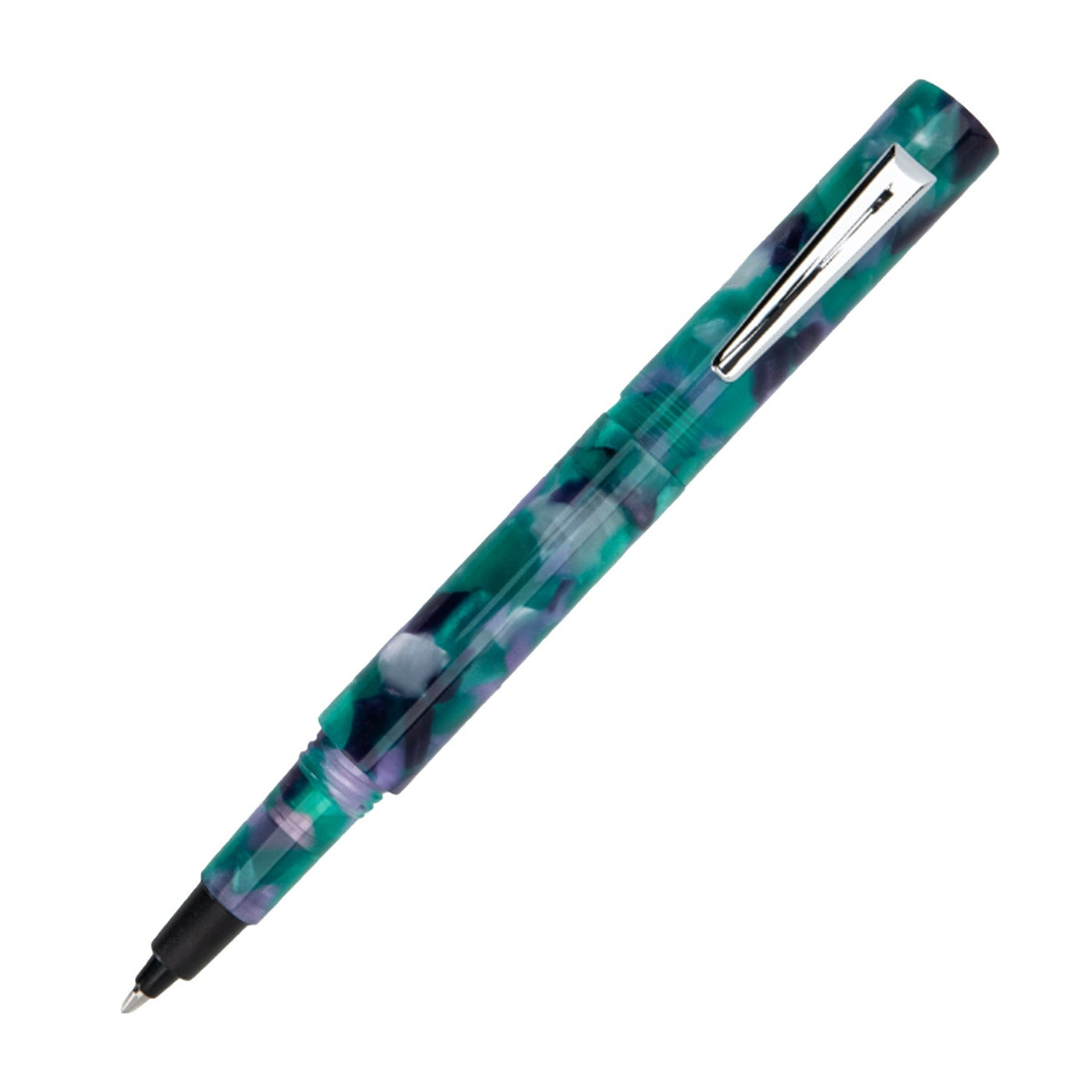 Monteverde MVP Ink Ball Pen - Green Abstracts CT - penpencilink