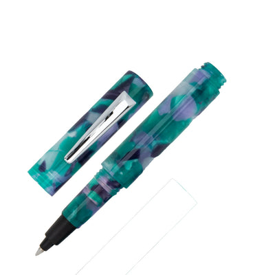 Monteverde MVP Ink Ball Pen - Green Abstracts CT - penpencilink