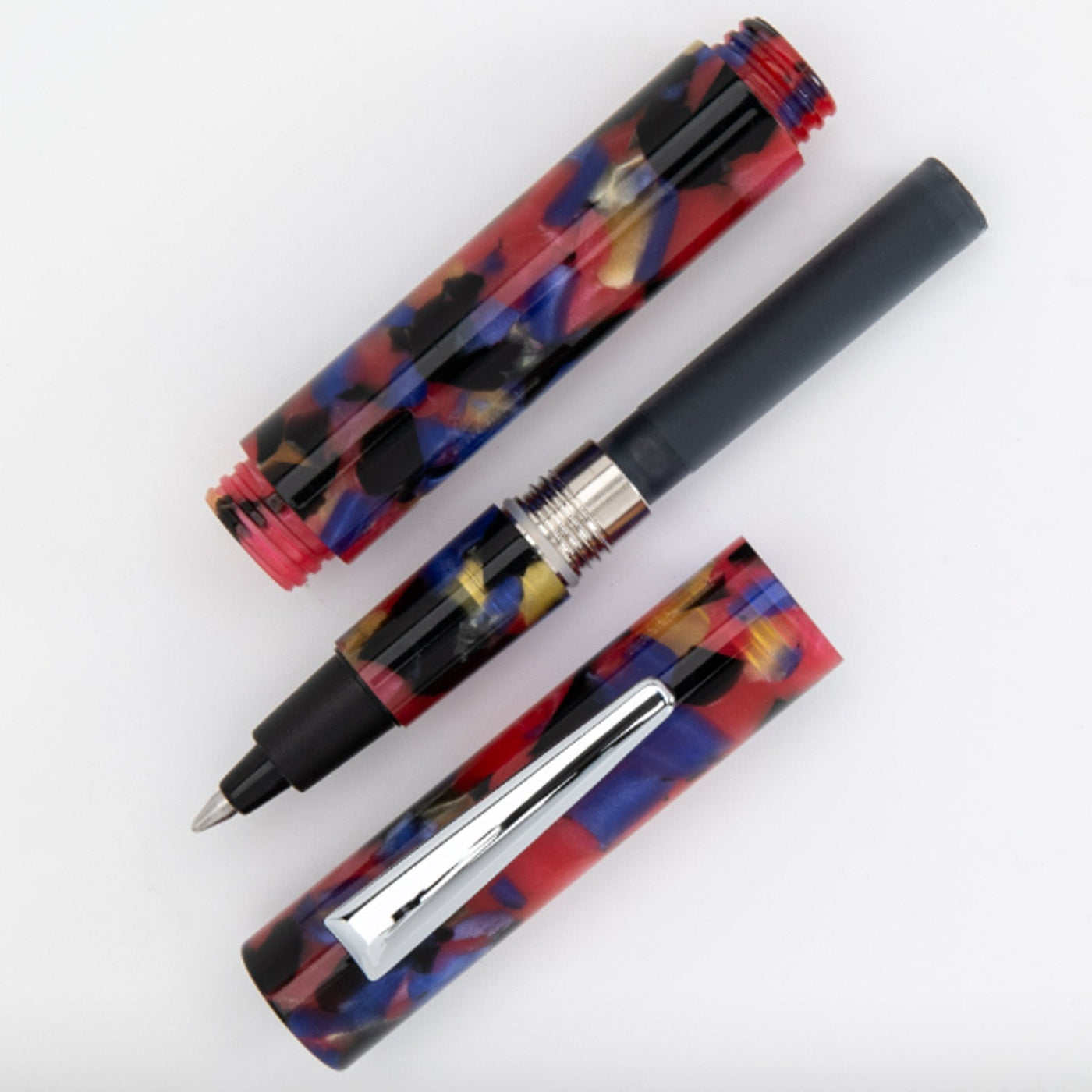 Monteverde MVP Ink Ball Pen - Red Puzzles CT - penpencilink