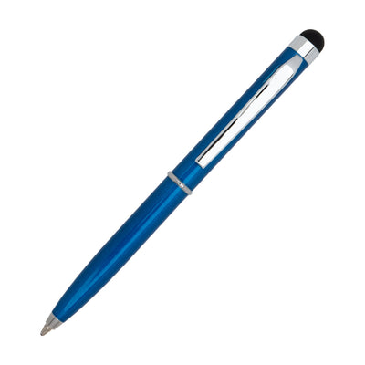 Monteverde Poquito Stylus Ball Pen - Cobalt Blue CT - penpencilink