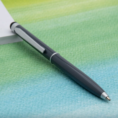 Monteverde Poquito Stylus Ball Pen - Cool Grey CT - penpencilink