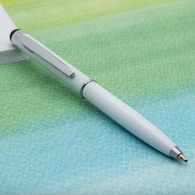 Monteverde Poquito Stylus Ball Pen - Pearl White CT - penpencilink