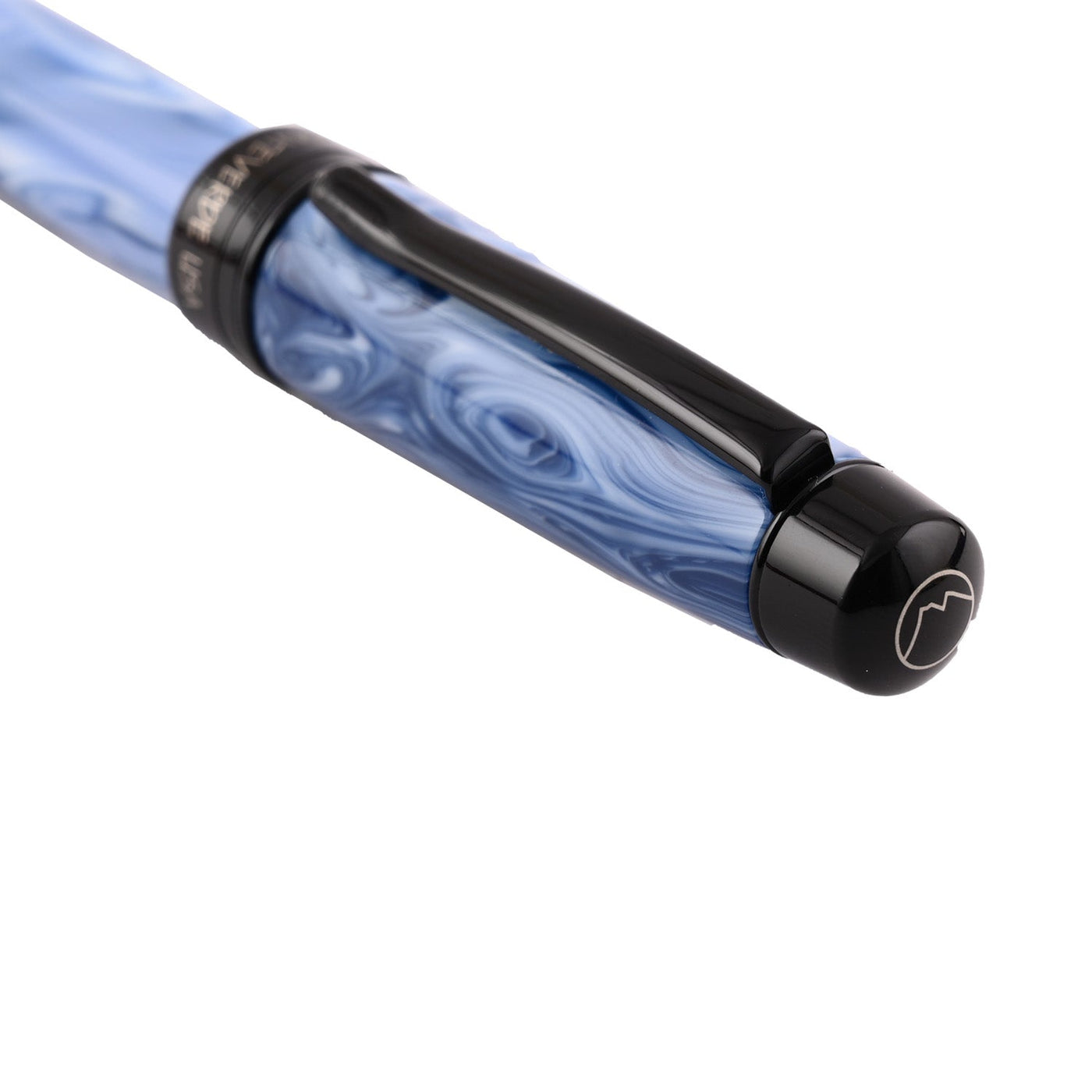 Monteverde Prima Ball Pen - Blue Swirl BT - penpencilink
