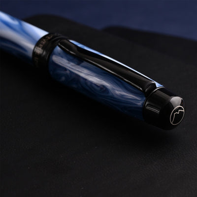 Monteverde Prima Ball Pen - Blue Swirl BT - penpencilink