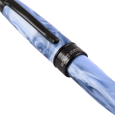 Monteverde Prima Ball Pen - Blue Swirl BT - penpencilink