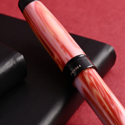 Monteverde Prima Ball Pen - Red Swirl BT - penpencilink