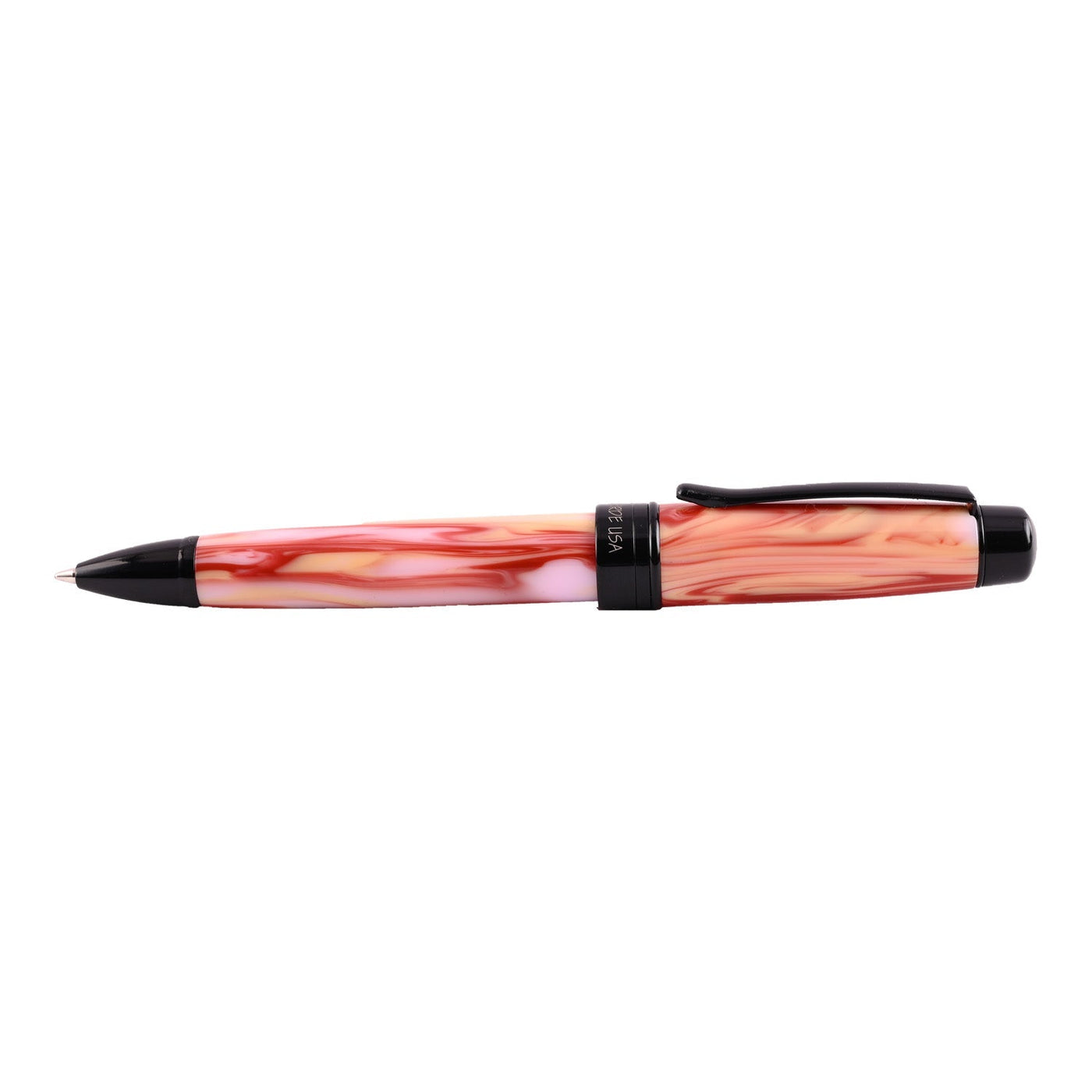 Monteverde Prima Ball Pen - Red Swirl BT - penpencilink