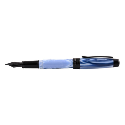 Monteverde Prima Fountain Pen - Blue Swirl BT - penpencilink