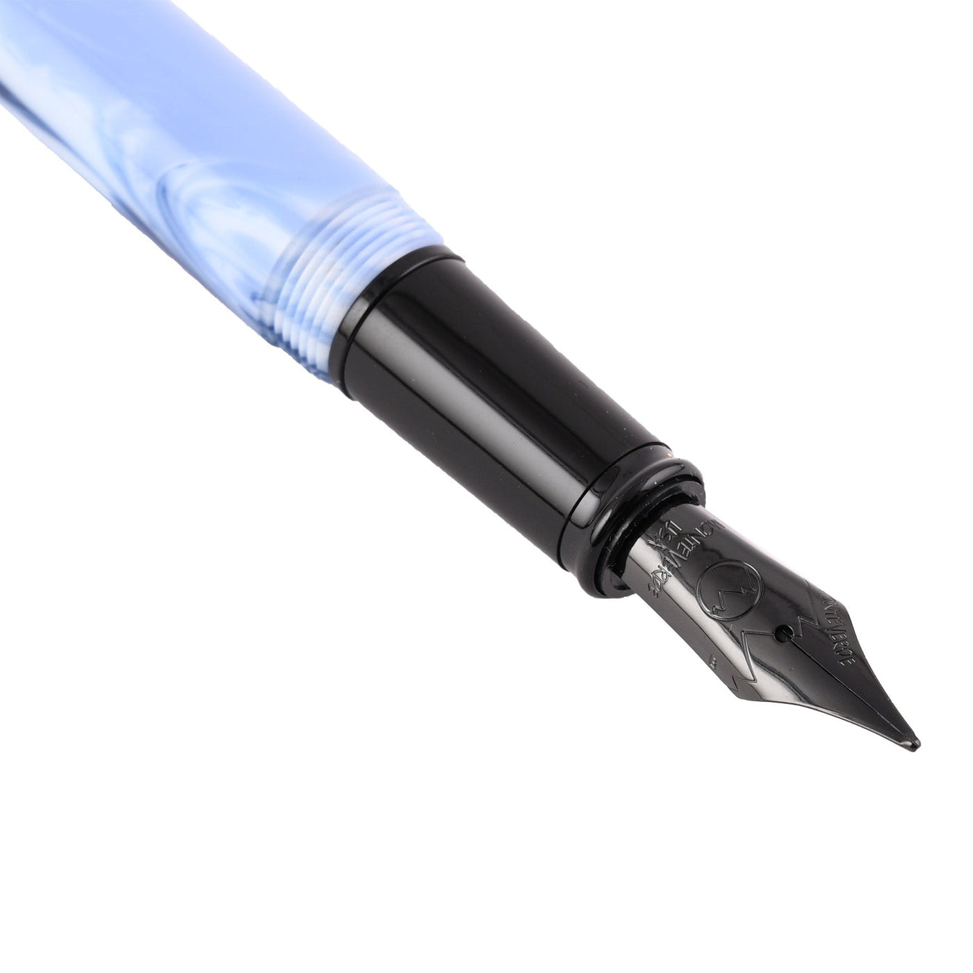 Monteverde Prima Fountain Pen - Blue Swirl BT - penpencilink