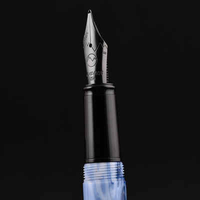 Monteverde Prima Fountain Pen - Blue Swirl BT - penpencilink