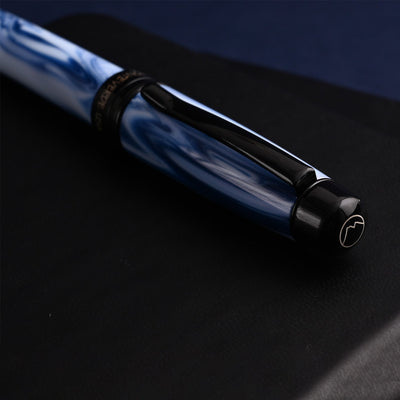 Monteverde Prima Fountain Pen - Blue Swirl BT - penpencilink