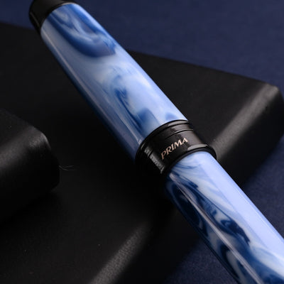 Monteverde Prima Fountain Pen - Blue Swirl BT - penpencilink