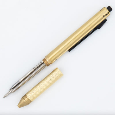 Monteverde Quadro Multifunction Ball Pen - Brass BT - penpencilink