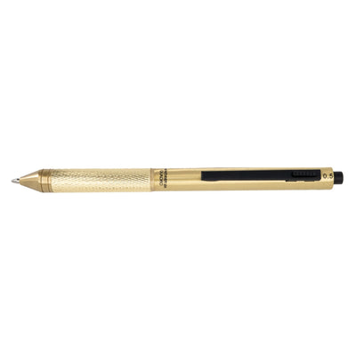 Monteverde Quadro Multifunction Ball Pen - Brass BT - penpencilink