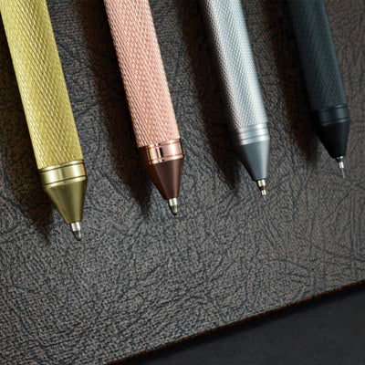 Monteverde Quadro Multifunction Ball Pen - Brass BT - penpencilink