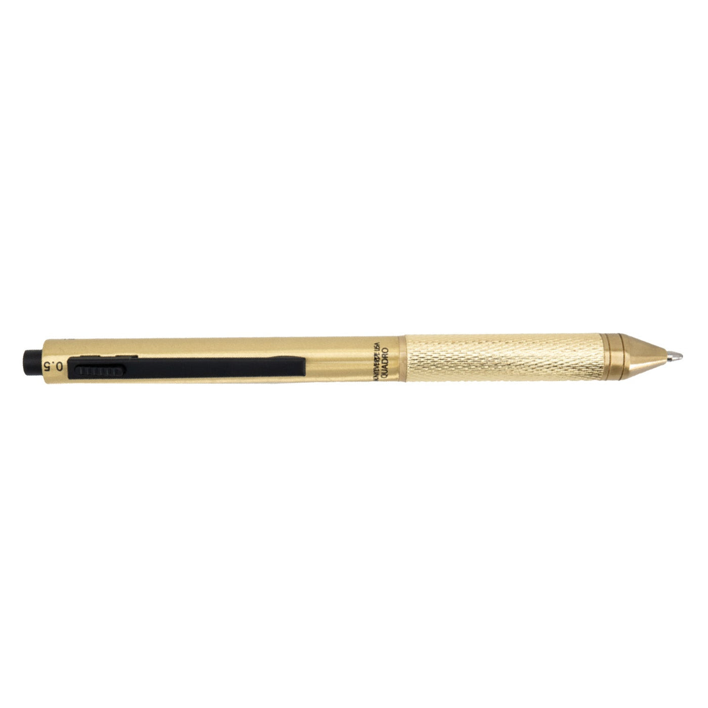 Monteverde Quadro Multifunction Ball Pen - Brass BT - penpencilink