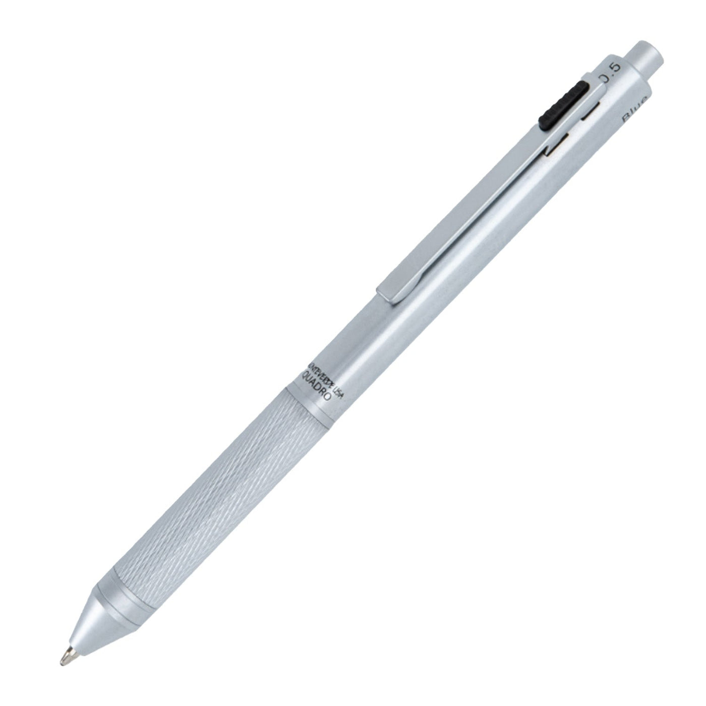 Monteverde Quadro Multifunction Ball Pen - Silver CT - penpencilink
