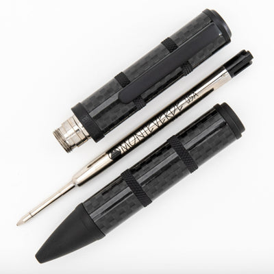 Monteverde Regatta Sport Ball Pen - Carbon Fibre - penpencilink