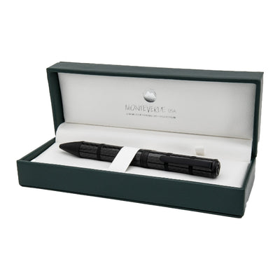 Monteverde Regatta Sport Ball Pen - Carbon Fibre - penpencilink