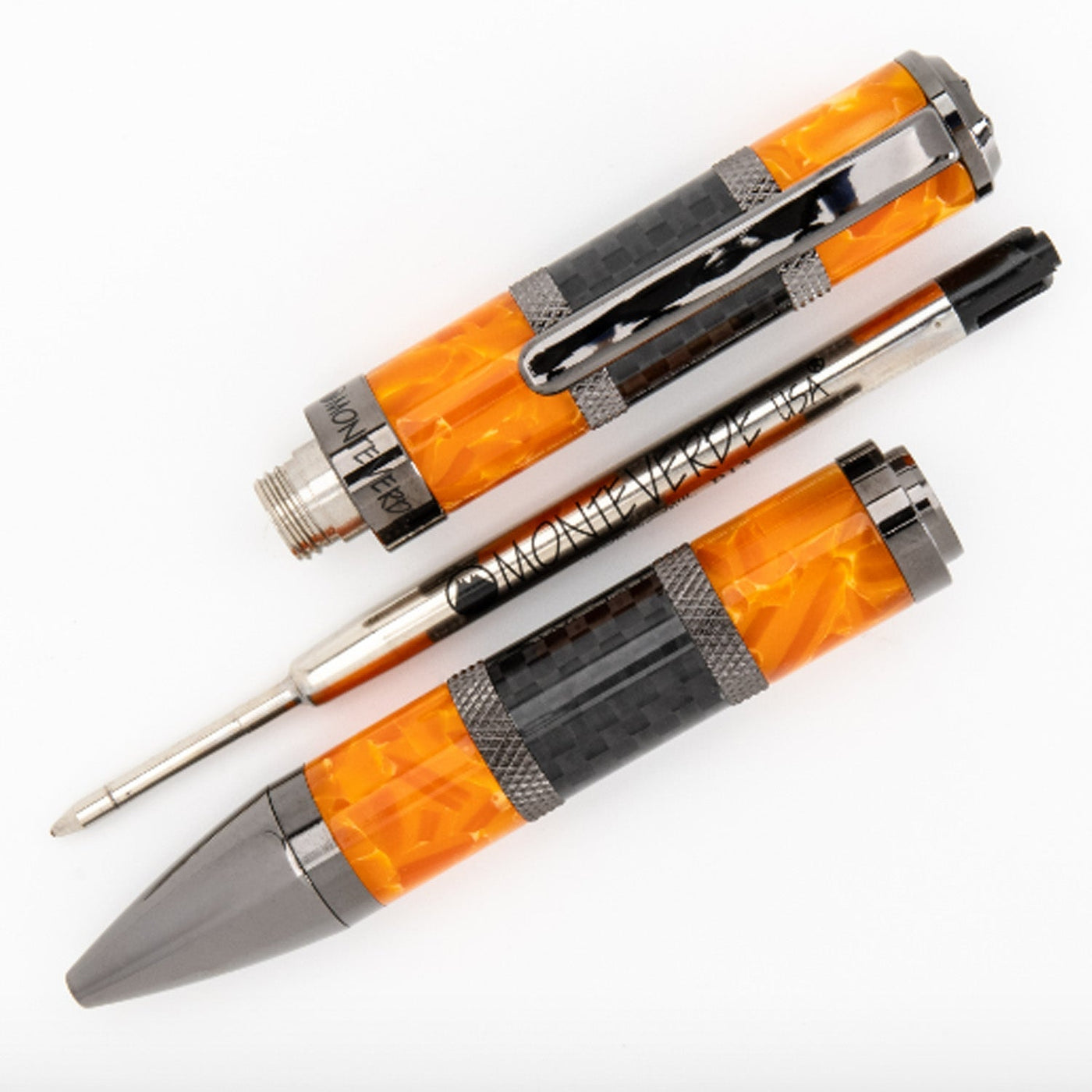 Monteverde Regatta Sport Ball Pen - Orange - penpencilink