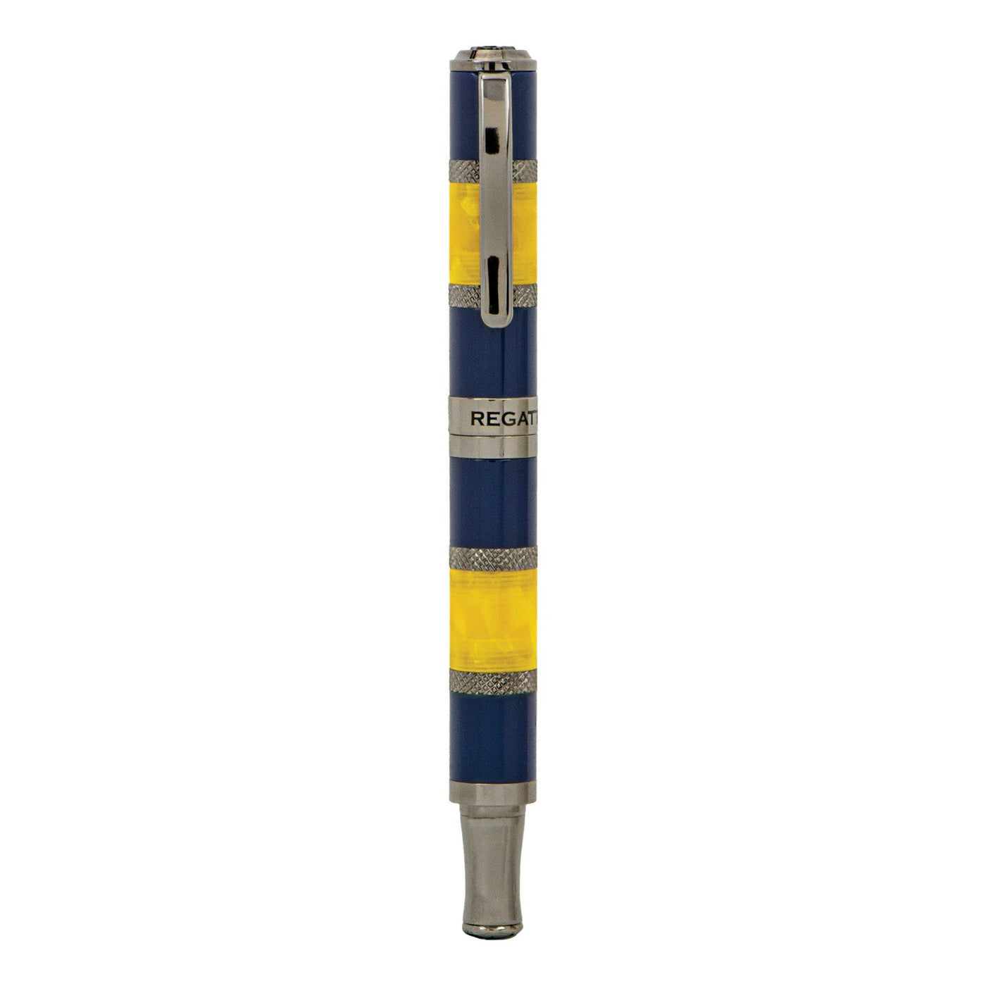 Monteverde Regatta Sport Fountain Pen - Blue Yellow - penpencilink