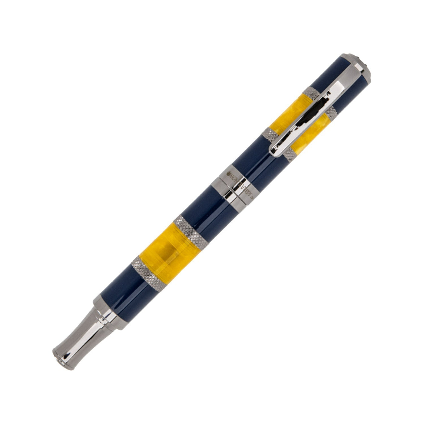 Monteverde Regatta Sport Roller Ball Pen - Blue Yellow - penpencilink