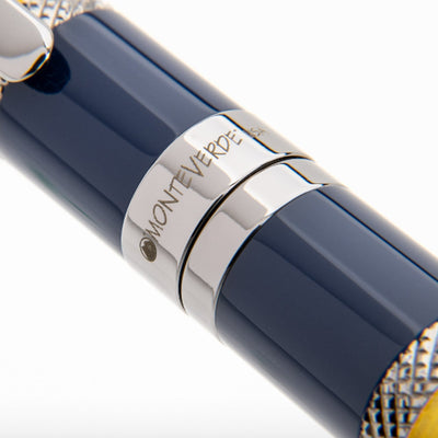 Monteverde Regatta Sport Roller Ball Pen - Blue Yellow - penpencilink