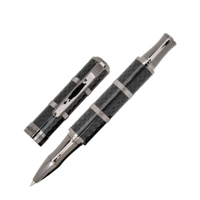 Monteverde Regatta Sport Roller Ball Pen - Carbon Fibre - penpencilink