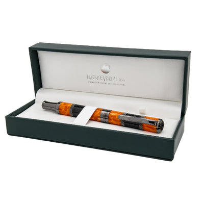 Monteverde Regatta Sport Roller Ball Pen - Orange - penpencilink
