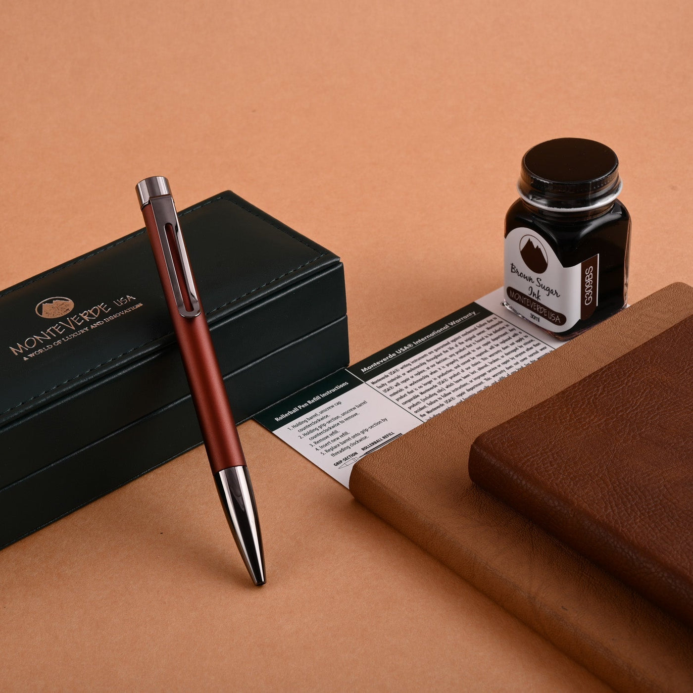 Monteverde Ritma Ball Pen - Espresso (Special Edition) - penpencilink