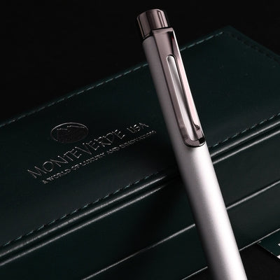 Monteverde Ritma Ball Pen - Silver - penpencilink