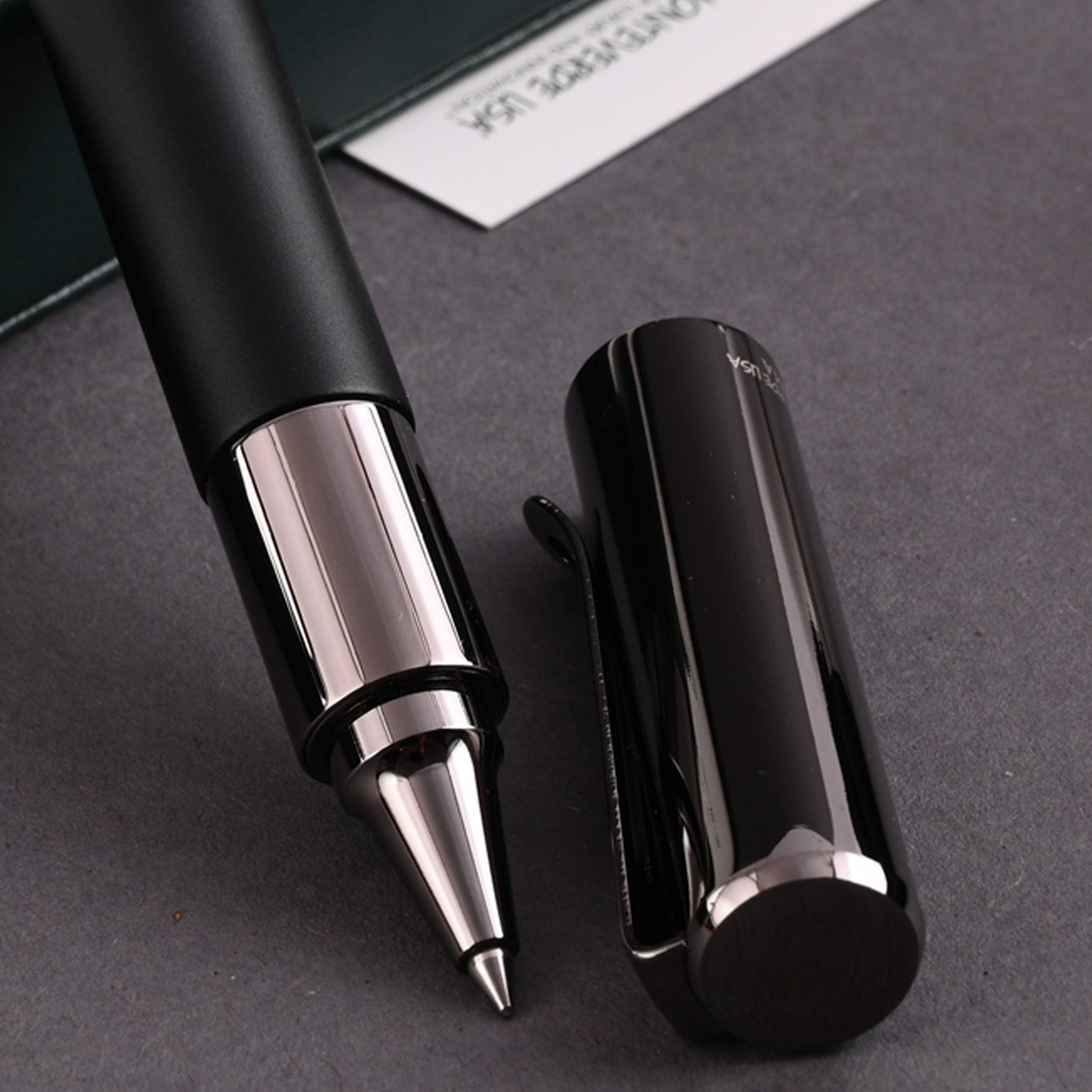 Monteverde Ritma Roller Ball Pen - Black - penpencilink