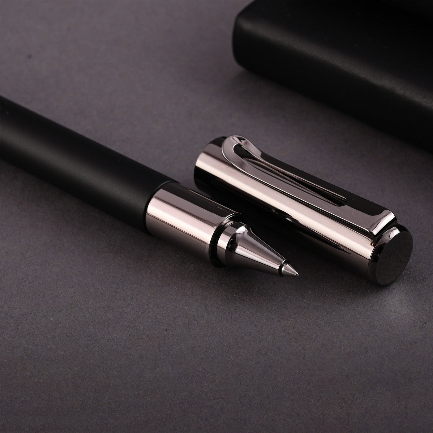 Monteverde Ritma Roller Ball Pen - Black - penpencilink
