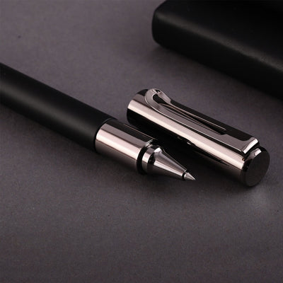 Monteverde Ritma Roller Ball Pen - Black - penpencilink