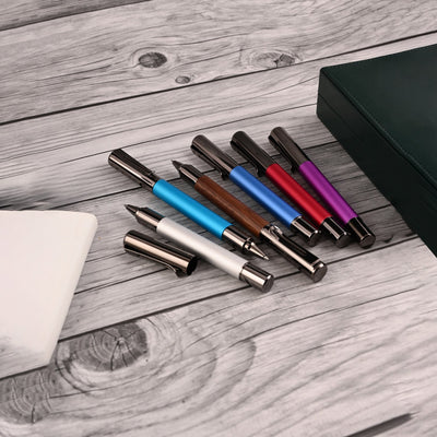 Monteverde Ritma Roller Ball Pen - Blue - penpencilink