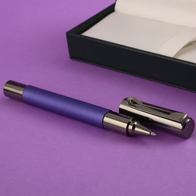 Monteverde Ritma Roller Ball Pen - Purple - penpencilink