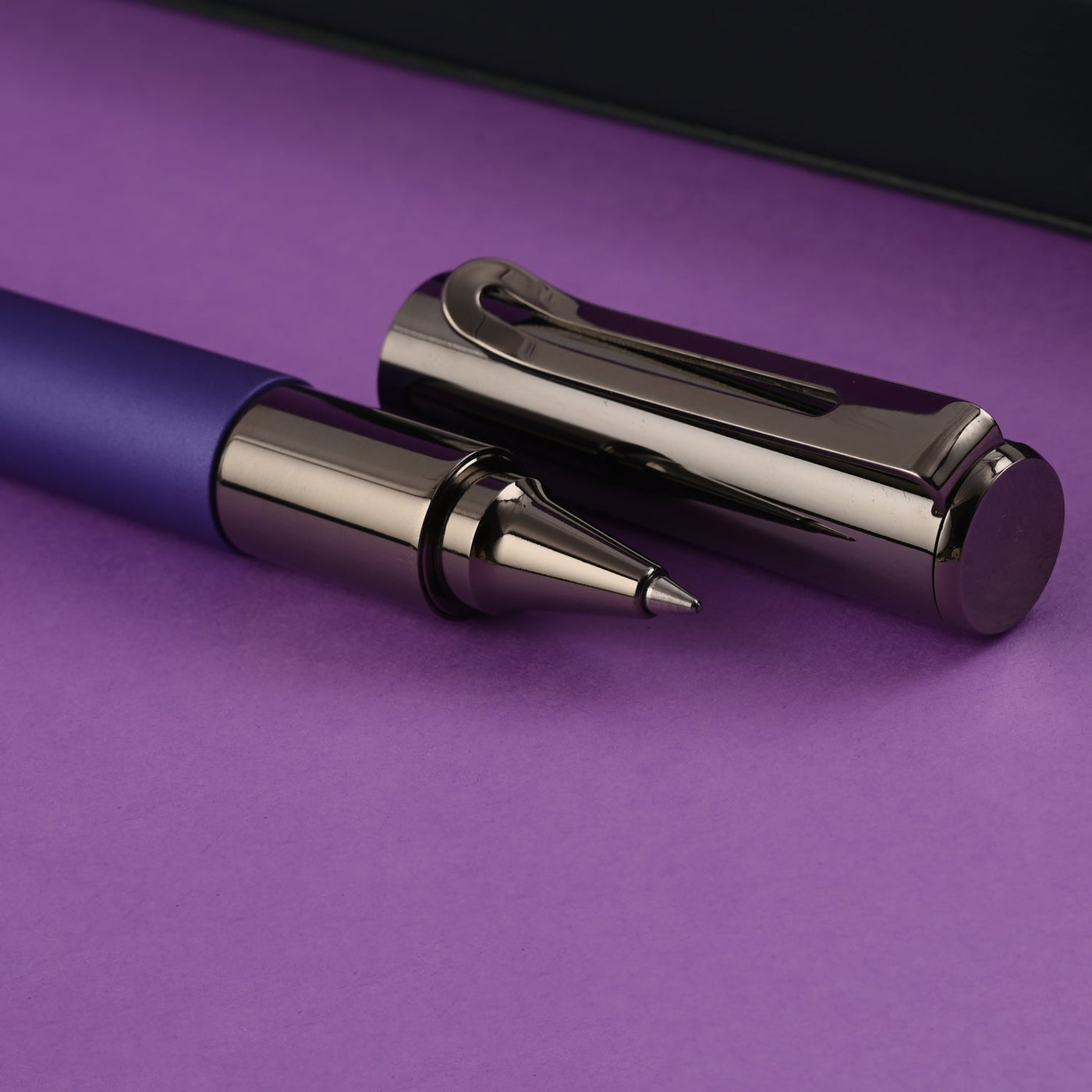 Monteverde Ritma Roller Ball Pen - Purple - penpencilink
