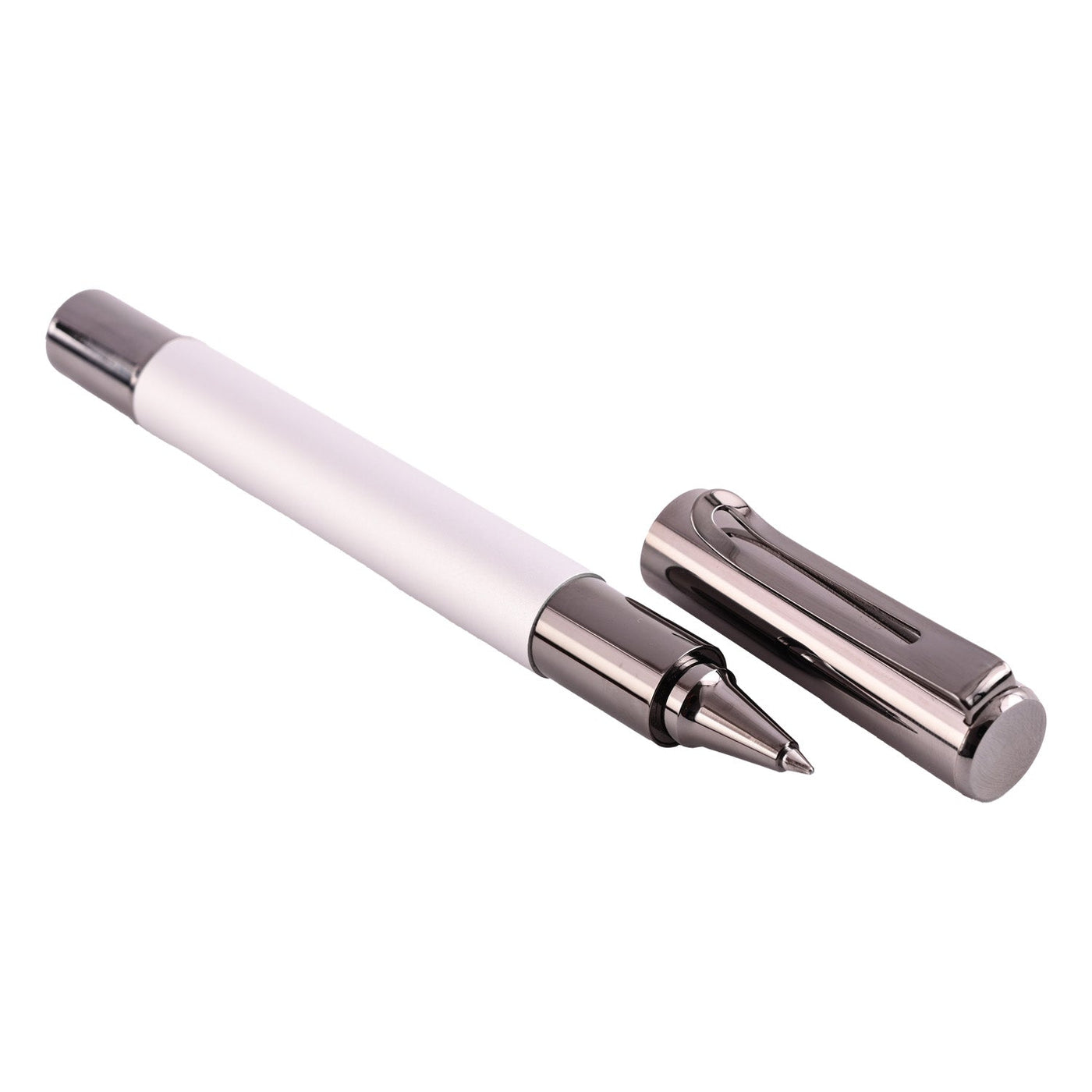 Monteverde Ritma Roller Ball Pen - Silver - penpencilink