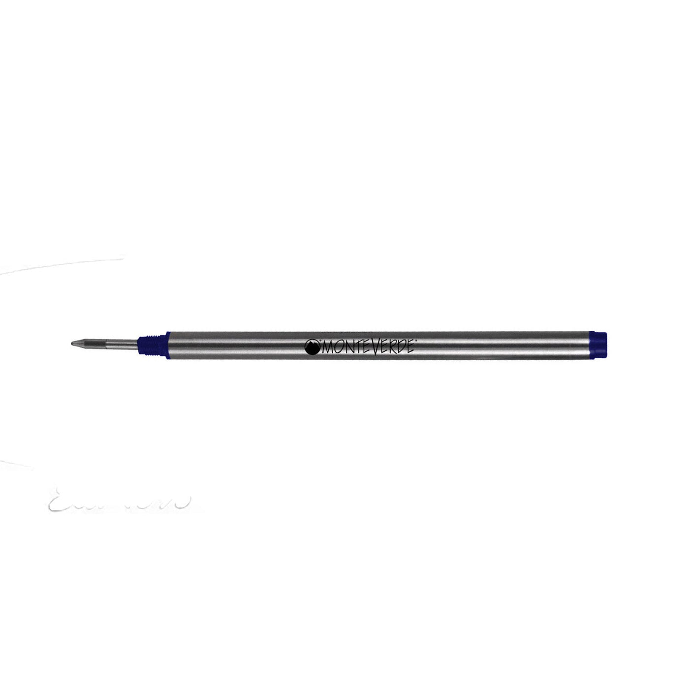 Monteverde Roller Ball Pen Refill for Montblanc - Fine - Blue Black - Pack of 2 - penpencilink