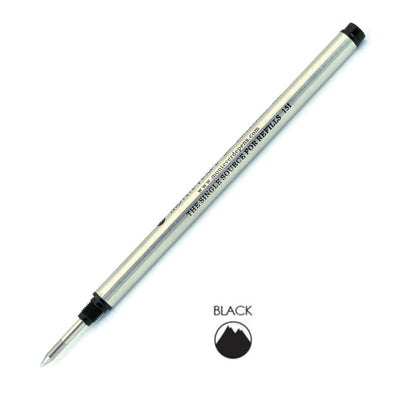 Monteverde Roller Ball Pen Refill for Montblanc - Medium - Black - Pack of 2 - penpencilink