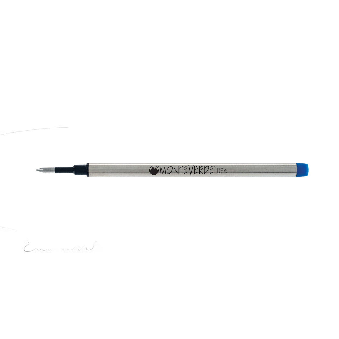 Monteverde Roller Ball Pen Refill for S.T. Dupont - Fine - Blue - Pack of 2 - penpencilink