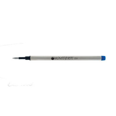 Monteverde Roller Ball Pen Refill for S.T. Dupont - Fine - Blue - Pack of 2 - penpencilink